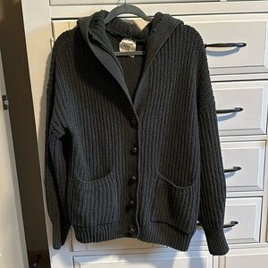 Hooded Cardigan